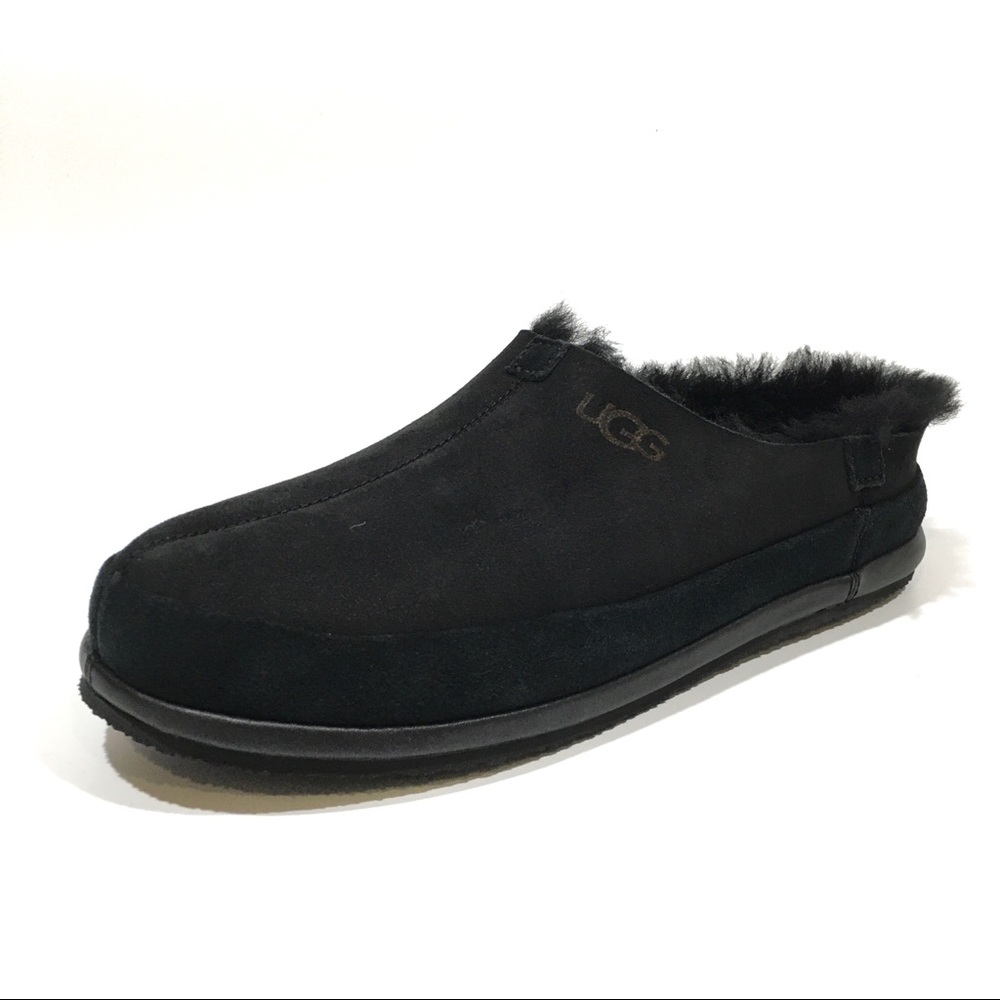 UGG Parkdale Clog Shoe Slipper -Black Sheepskin -Men’s US 9 -NEW